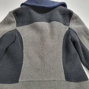 Weather Tamer Women's Coat Jacket S Blue Gray Colorblock Fleece Lined Button thumbnail 6