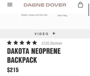 Dagne Dover DAKOTA NEOPRENE BACKPACK thumbnail 10