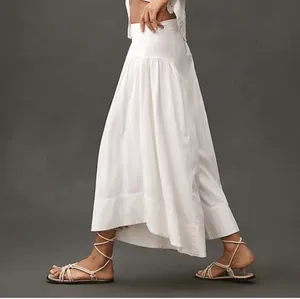 Anthropologie Linen Extended waist pants NWT thumbnail 4