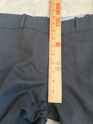 Liz Claiborne Emma charcoal gray classic work pants trousers slacks NWT size 4 thumbnail 8