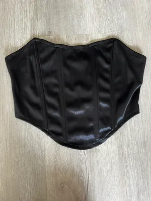 Corset Top Black thumbnail 1