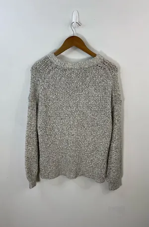 Madewell Gray Wool Blend Sweater Size Medium  thumbnail 5