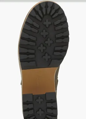 NEW LUCKY BRAND Rhoslyn Lug Sole Platform Bootie Color: Bark Wxysud thumbnail 6