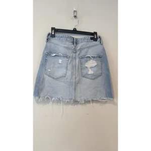 Y2k Abercrombie & Fitch Zoe Natural Rise Vintage A-Line Denim Skirt Size 8 2691 thumbnail 5
