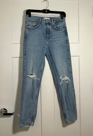 size 4 mom jeans, women’s small mom jeans thumbnail 1