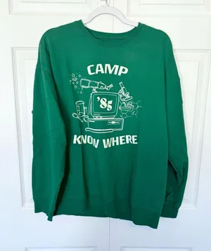 Stranger Things Camp Know Where Crewneck Sweatshirt - BoxLunch Exclusive LARGE thumbnail 4