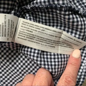 Abercrombie & Fitch Off the Shoulder Gingham Top thumbnail 4