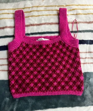 ZARA Tank Top Knit thumbnail 1