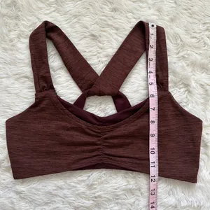 FP Movement Sports Bra Zen Again Bra Crisscross Back Brown M thumbnail 12