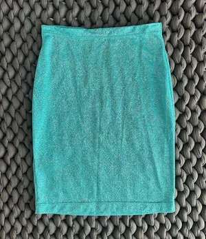 Triangl Luna Baby Blue Sparkle Skirt thumbnail 3