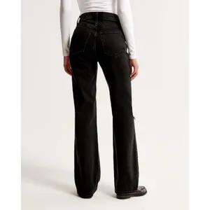 ✨Abercrombie & Fitch High Rise 90s Relaxed Black Sz 27/4L Jeans✨ thumbnail 4