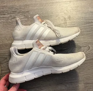 Adidas White Athletic Shoes thumbnail 2