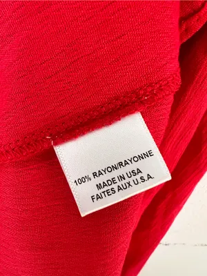 MISA Los Angeles Safa Red One Shoulder Ruffle Maxi Dress Women's XS $400 thumbnail 8