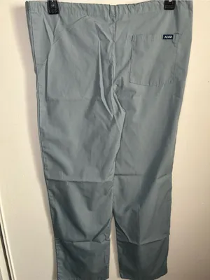 Preloved Adar Universal Scrub Top and Pants Uniform Set Gray Size XS thumbnail 8