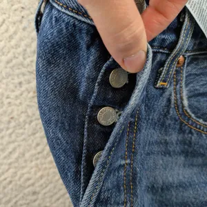 Levis Premium 501 Original Straight Leg Jeans Med Wash W25 L32 Rigid 100% Cotton thumbnail 6