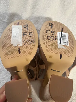 Gianni Bini Beige Suede Strappy Platform Sandal thumbnail 2