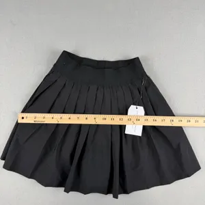 Better Together Black Pleated Mini Skirt XS Elastic Waist STK10492 NWT thumbnail 4