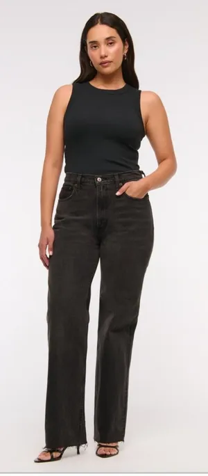 Abercrombie 90s High-Rise Jeans thumbnail 1