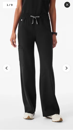 FIGS Isabel Wide-Leg Pants thumbnail 1