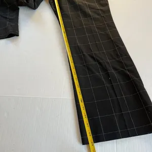 LOFT Sz 6P Black Plaid Slim Skinny Dress Pants Academia thumbnail 8
