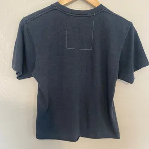 Aviator Nation Bolt Cropped T-Shirt Womens Size Small Short Sleeve Dark Grey thumbnail 2