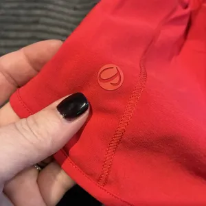 CRZ YOGA Women's Red Athletic Shorts Elastic Waist Zip Pocket Size XXS 00 thumbnail 8
