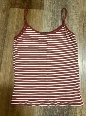 Brandy Melville Top Striped thumbnail 1