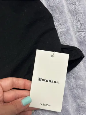 Matunana Black Ruched Halter Top — Size XS thumbnail 4