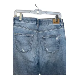 American Eagle Womens Stretch Ripped Curvy Mom‎ Jeans, Size 8 LONG thumbnail 4