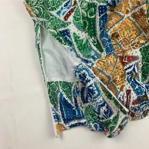 Farm Rio size medium tropical tile mini dress Colorful Patterned thumbnail 12