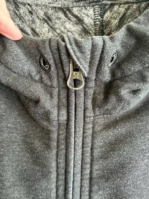 Lululemon Charcoal Gray Full-Zip Hoodie, 12 thumbnail 3