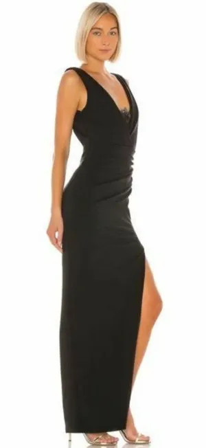 Katie May x Noel and Jean The Unexpected Gown Black thumbnail 1