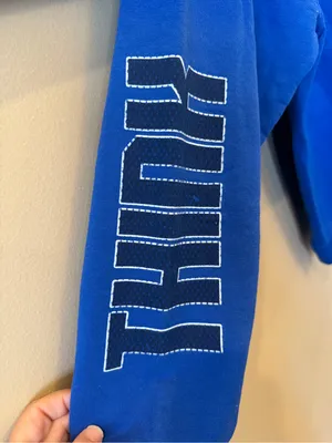 Tate McRae T8 Think Later Blue Tour Pullover Crewneck Sweatshirt Size XL thumbnail 5