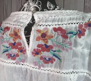 Floral Embroidered Blouse by Umgee thumbnail 5