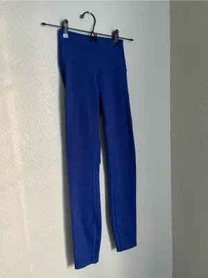 Lululemon Wunder Under Legging Tights Size 2 Blue LW5CQDS thumbnail 6