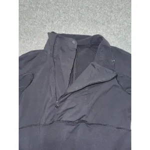 Lululemon Womens Run Reflect 1/2 Zip Pullover Black Stretch Jacket Size 10 thumbnail 3