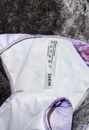 SheIn Purple Bikini thumbnail 2