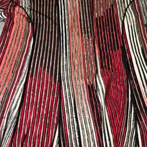 Sami & Jo Womens Size Small Dress Abstract Vertical Stripe Knee Length‎ Stretch thumbnail 8