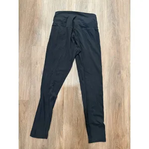 OFFLINE by Aerie Real Me Xtra 7/8 Leggings Black Crossover Twist Front Large L thumbnail 2