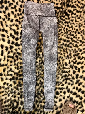 Lululemon Gray Marled Athletic Leggings thumbnail 2
