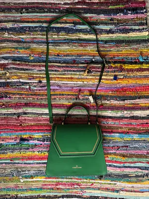 Green crossbody purse thumbnail 1