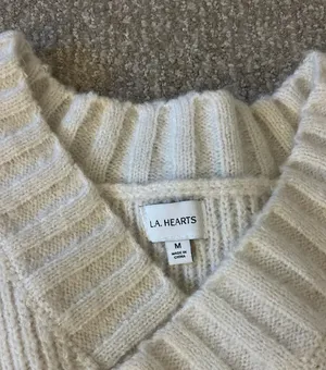 PacSun Cream Sweater thumbnail 3