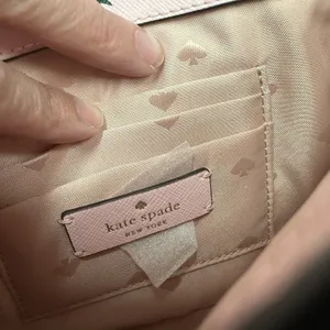 New Kate Spade Staci Square top handle pineapple crossbody bag pink‎ multi thumbnail 9