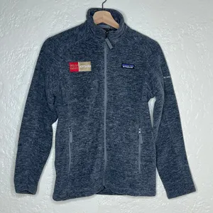 Patagonia Women's‎ Gray Synchilla Fleece Zip Up Jacket with Pockets Size XS thumbnail 1