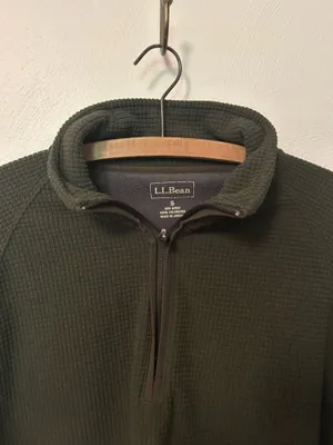 Textured LL Bean Fleece Pullover thumbnail 5