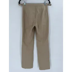 J.Crew‎ Flare Pant Womens 00 Beige Linen Blend Slim Fit BR152 Quiet Luxury NWT thumbnail 14