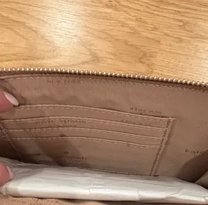 Kate Spade Tan Leather Wristlet thumbnail 3