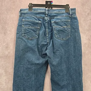 Wrangler Blue Straight Western Womens Classic Regular Denim Pants Jeans 12M‎ thumbnail 5