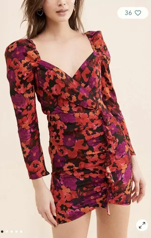 SAYLOR Alouette Floral Mini Cocktail Sweetheart Dress Women's Size XS New $275 thumbnail 1