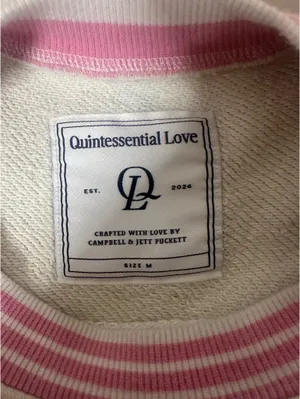 Quintessential Love crew neck White Size M thumbnail 5